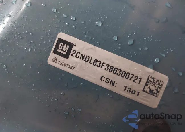 2CNDL83F386300721: 42330540