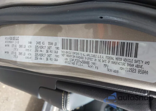 1C4PJMCB7HW588486: 42330632