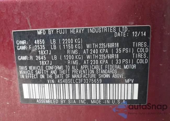 4S4BSELC3F3275659: 42330646