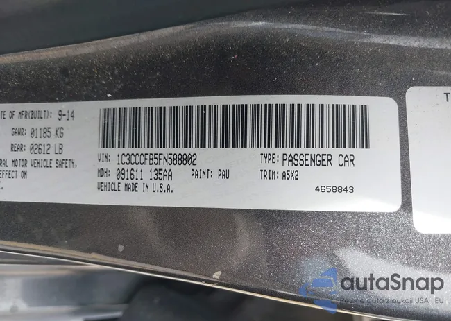 1C3CCCFB5FN588802: 42330722