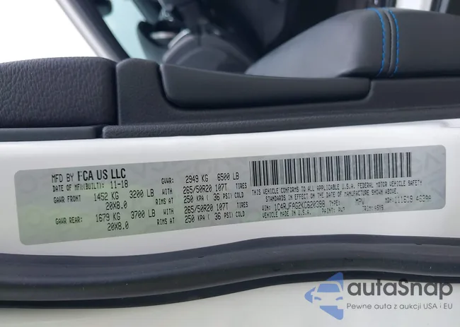 1C4RJFAG2KC620398: 42331572