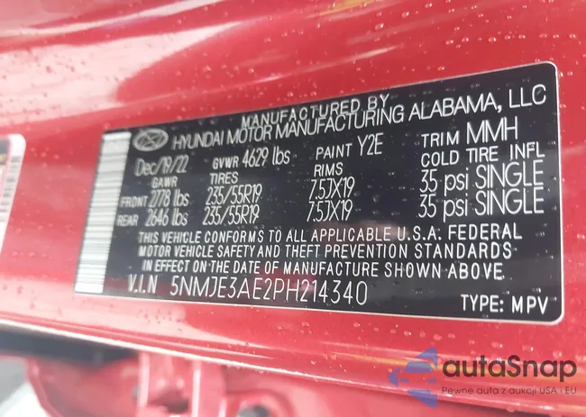 5NMJE3AE2PH214340: 42331659