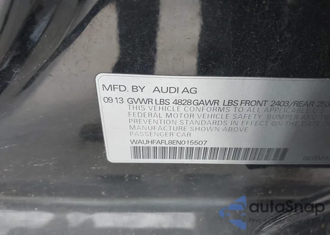 WAUHFAFL8EN015507: 42332397