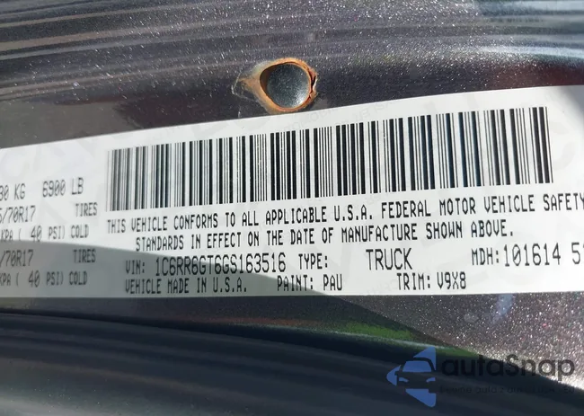 1C6RR6GT6GS163516: 42332671