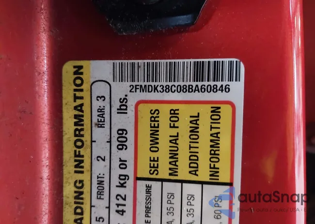 2FMDK38C08BA60846: 42332038