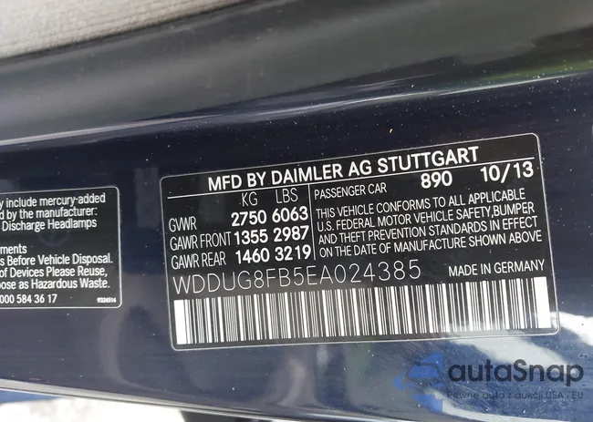 WDDUG8FB5EA024385: 42332093