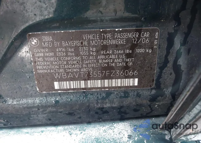 WBAVT73557FZ36066: 42333756