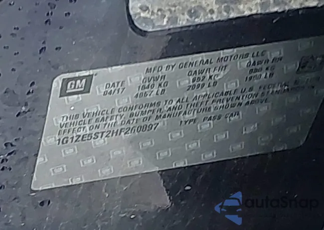 1G1ZE5ST2HF260897: 42332788