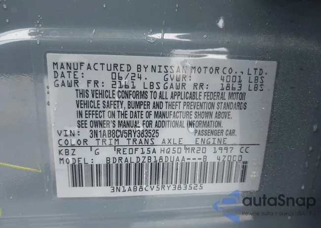 3N1AB8CV5RY383525: 42334472