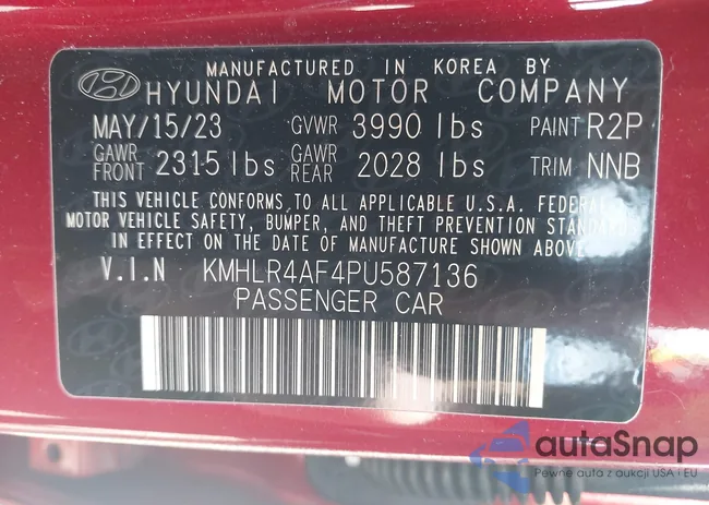 KMHLR4AF4PU587136: 42334524