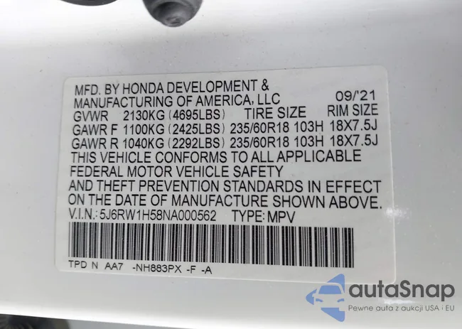 5J6RW1H58NA000562: 42333986