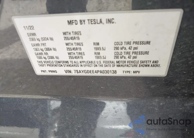 7SAYGDEE4PA030138: 42335667