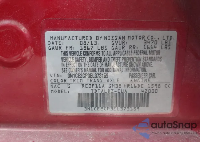 3N1CE2CP3EL373159: 42334974