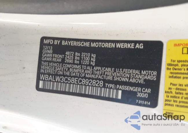 WBALW3C58EC892828: 42335013