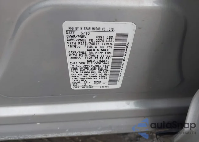 JN8AS5MV2AW142273: 42335084