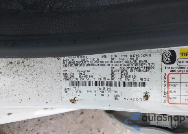 3FADP4AJ2GM148806: 42336301