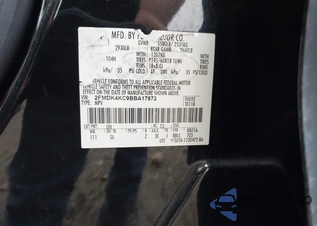 2FMDK4KC9BBA17872: 42336475