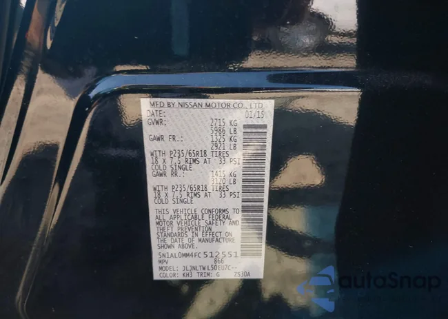 5N1AL0MM4FC512551: 42336601