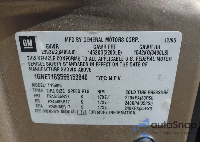 1GNET16S566153840: 42336724