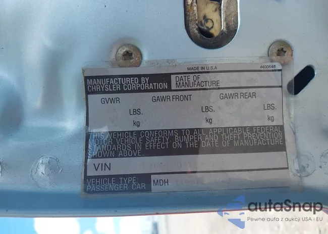 1P3BK46D1KC446096: 42335834