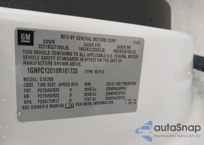 1GNFC13018R181725: 42336149