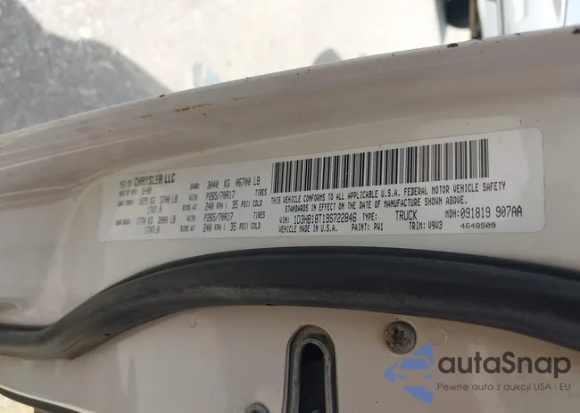 1D3HB18T19S722846: 42337169