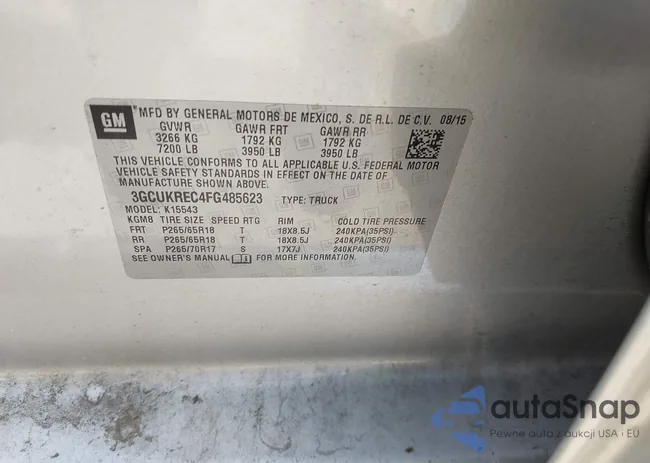 3GCUKREC4FG485623: 42337180