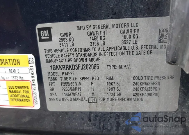 1GKKRRKD3FJ202065: 42337378