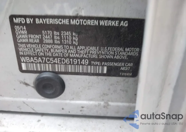 WBA5A7C54ED619149: 42337529