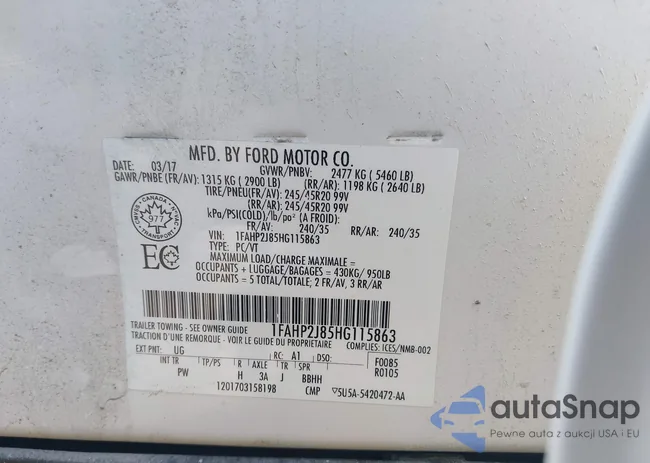 1FAHP2J85HG115863: 42336857