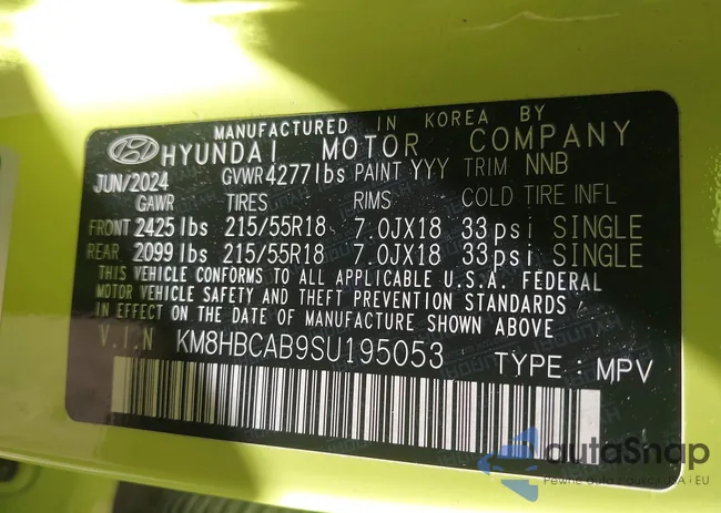 KM8HBCAB9SU195053: 42338174