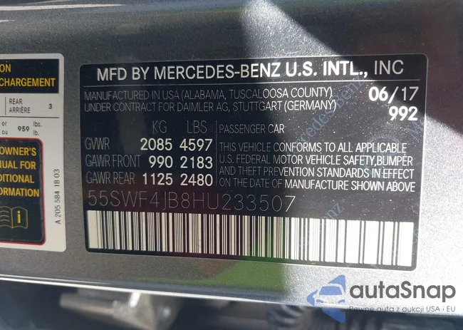 55SWF4JB8HU233507: 42338262