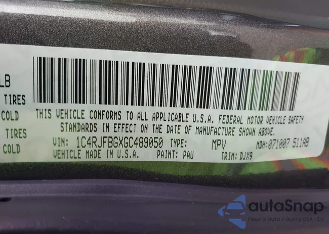 1C4RJFBGXGC489050: 42337808