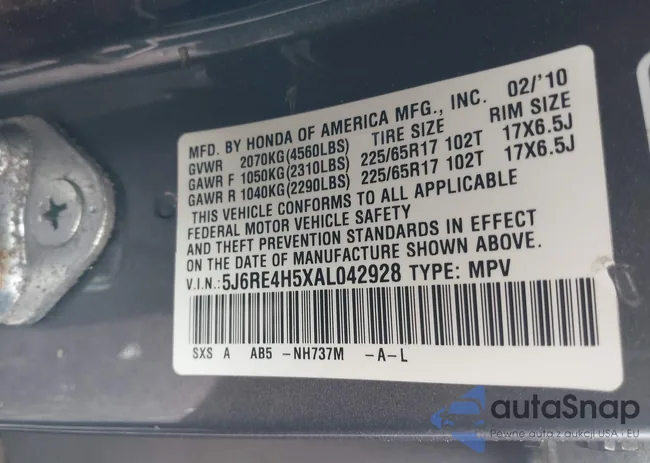 5J6RE4H5XAL042928: 42339305