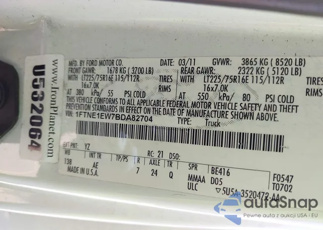 1FTNE1EW7BDA82704: 42339406