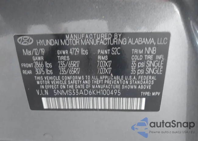 5NMS33AD6KH100495: 42339409