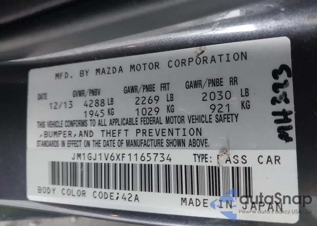 JM1GJ1V6XF1165734: 42339424