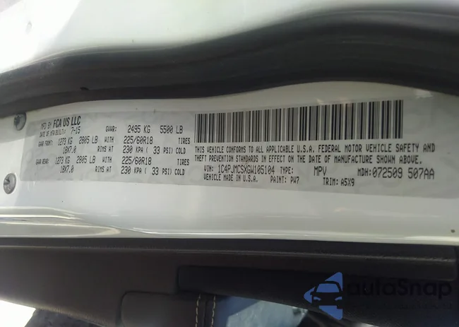 1C4PJMCSXGW105104: 42339662