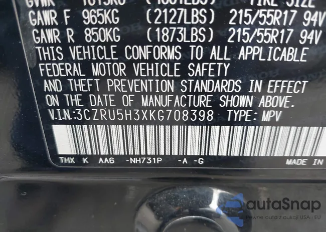 3CZRU5H3XKG708398: 42338952