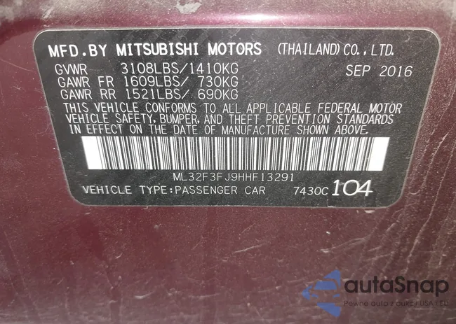 ML32F3FJ9HHF13291: 42340317