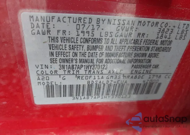 3N1AB7AP1HY370123: 42340347