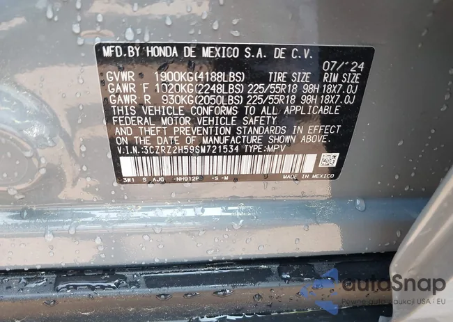 3CZRZ2H59SM721534: 42340415