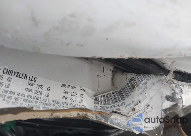 2B3KA43R28H324082: 42340417