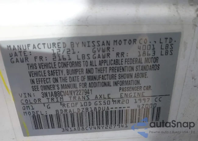 3N1AB8CV4NY227941: 42340564