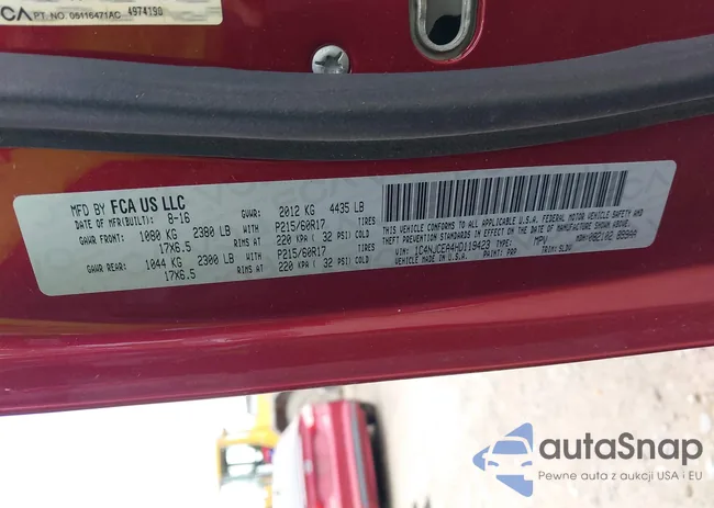 1C4NJCEA4HD119423: 42340570