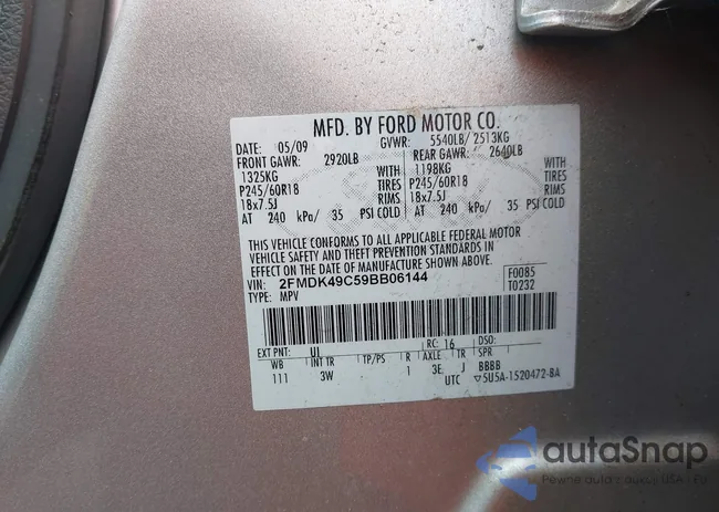 2FMDK49C59BB06144: 42340635