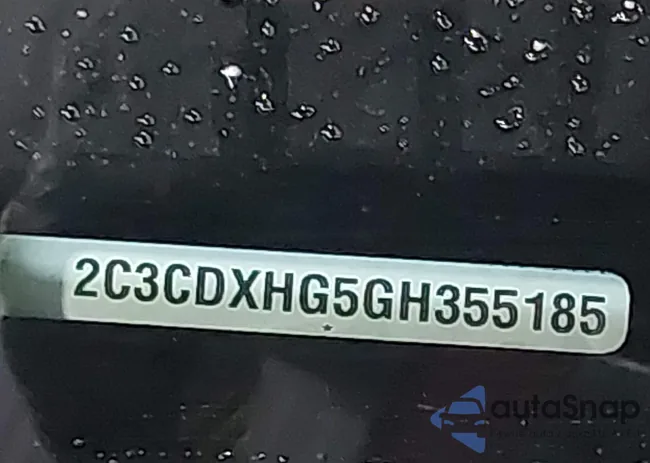 2C3CDXHG5GH355185: 42341166