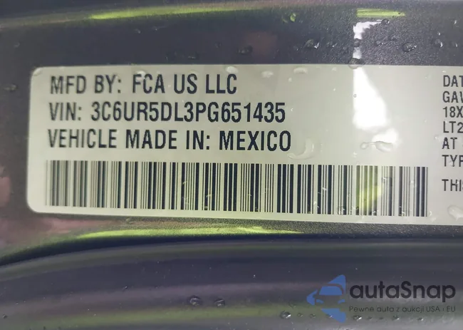 3C6UR5DL3PG651435: 42341376