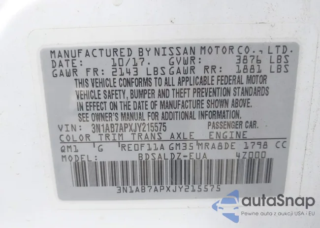 3N1AB7APXJY215575: 42341439