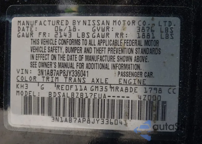 3N1AB7AP8JY336041: 42341452